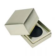 Custom deluxe metalized paper eye cream packaging box