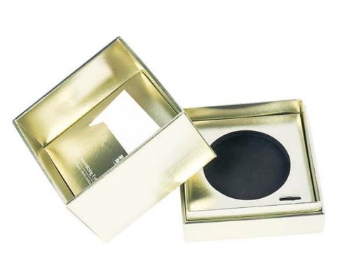 Luxurious eye cream packaging with custom design