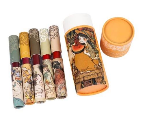 custom lip gloss packaging cardboard tube