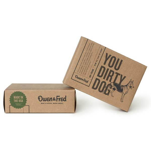 Biodegradable Kraft Paper Soap Box Packaging (CB04)