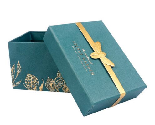 Eco-friendly bath bomb box for gift sets with luxury rigid design.