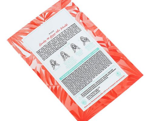 Customizable sheet mask packaging pouch with eco-friendly material – Custom Mylar packaging for sheet masks with durable, eco-friendly design options.