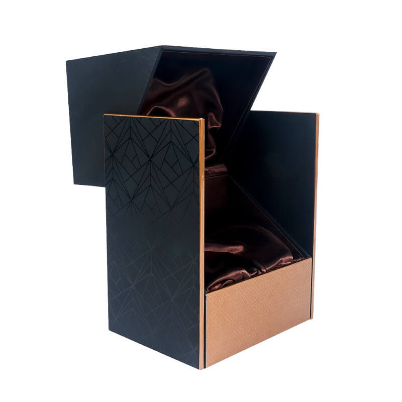 Bronze foiling perfume boxes