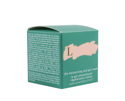 Open face cream box with sturdy construction, designed for storing skincare products like creams and gels.