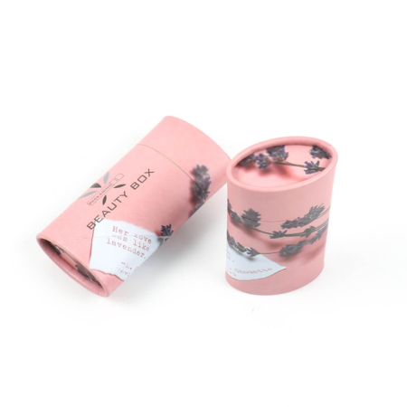 custom printed Eco friendly deodorant packaging oval tube