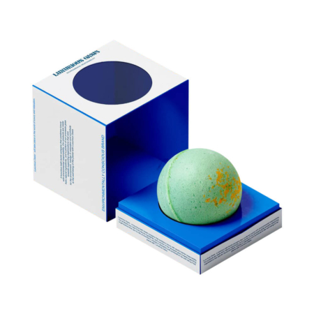custom luxury bath bomb packaging boxes with window