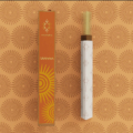 custom branded rigid triangle box incense stick packaging