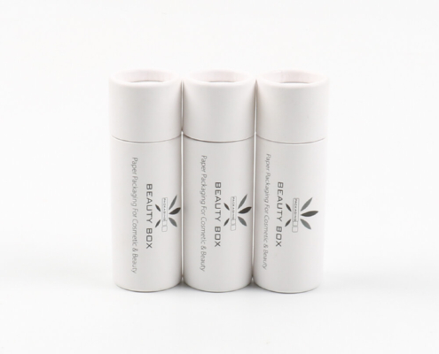 custom lip balm packaging paper tube .3oz volume