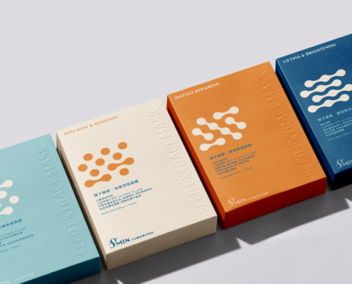 Folding carton boxes-facial mask packaging