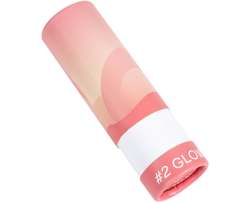 custom printed paper lip balm tube