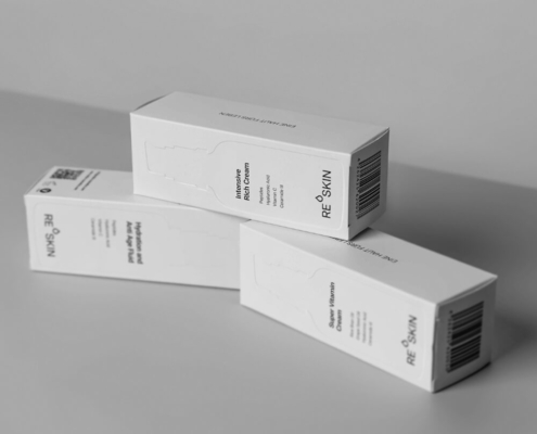 custom fancy serum box packaging boxes