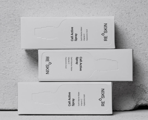 custom all-paper serum box packaging