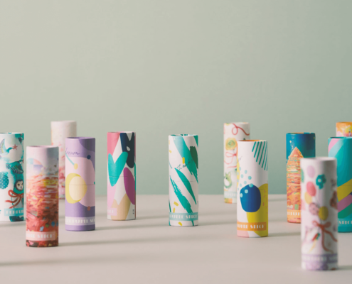 solid perfume packaging tubes