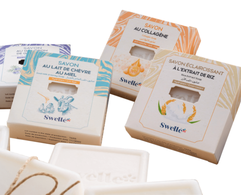 Premium Windowed Handmade Soap Packaging | Custom Folding Carton Boxes