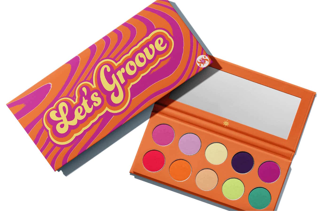 Durable eyeshadow palette packaging with customizable design and 10-color wells.