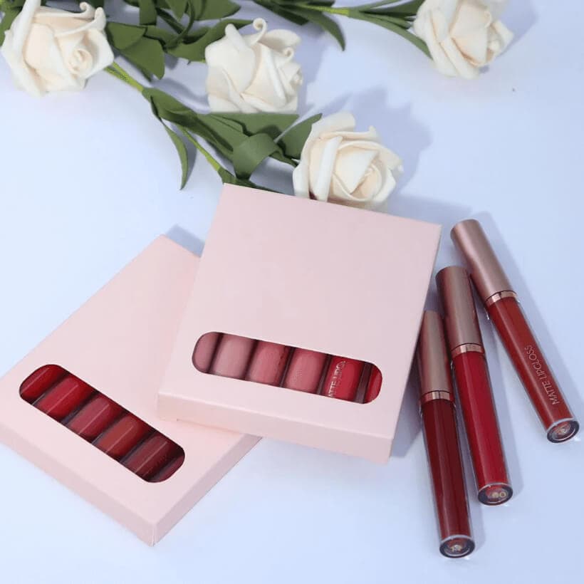 Custom lip gloss packaging boxes