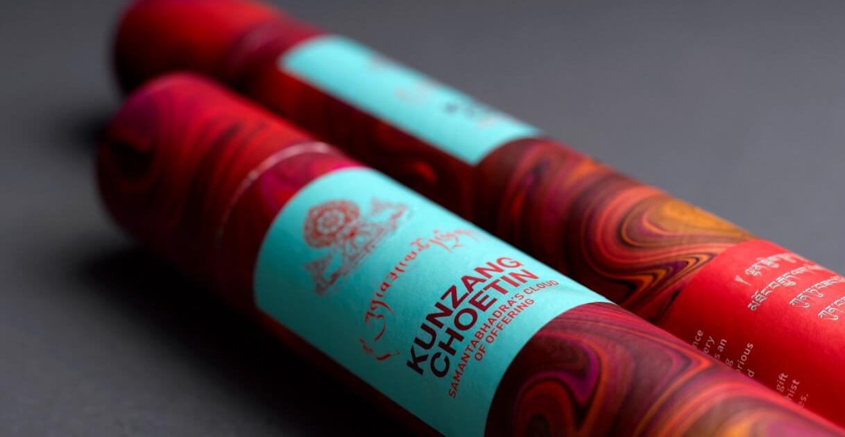 custom incense packaging tube