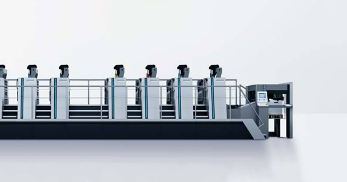 what is an offset printing machine