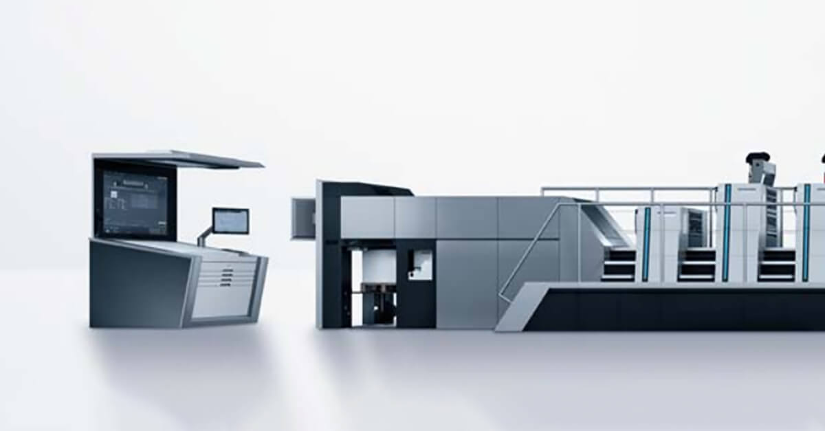 how does an offset printing machine look like