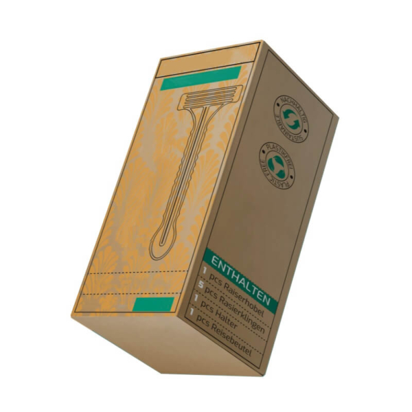White Razor Packaging Razor Packaging - Custom Beauty Box