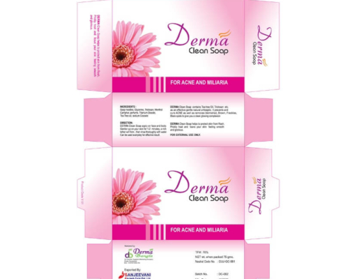 Flat soap box template for folding – Unfolded soap box packaging template showing dimensions, folding lines, and easy-assembly structure.