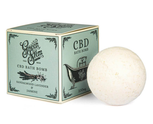 Custom bath bomb box with logo design, featuring durable paperboard and vibrant printing.