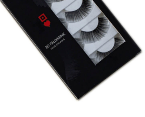 Versatile eyelash box packaging with customizable shapes to meet packaging needs.