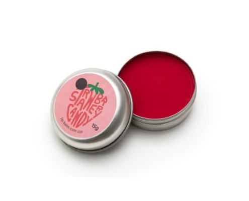 0.5 oz metal tin perfect for lip balm, solid perfume, and hand balm