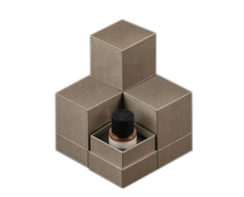 Customizable cologne packaging box for premium perfume products with elegant design.