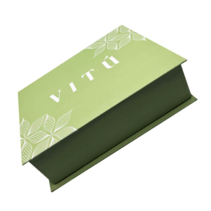 Custom luxury cosmetic packaging box with durable rigid structure and premium design for high-end products