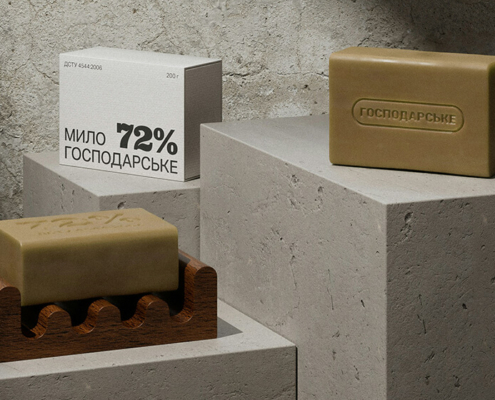 soap packaging ideas: white kraft paper soap boxes