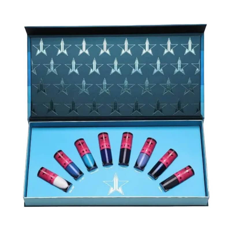 Custom lip balm case with stylish design and high-quality finishes for beauty products.