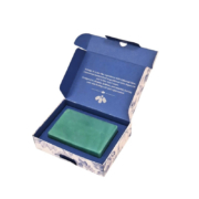Custom Soap Box with Flip-Top Design - Premium eco-friendly packaging with customizable thickness and CMYK printing for soap products.